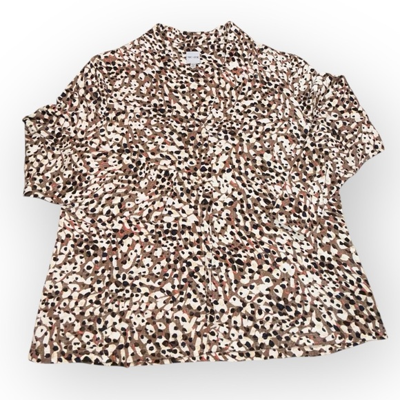 NIC+ZOE Forest Spot Printed Top - XXL - Picture 7 of 16